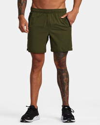 2 VA Sport Yogger IV - Performance Shorts for Men Green Z4WKMHRVF1 RVCA