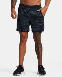 2 VA Sport Yogger IV - Performance-Shorts für Männer Grün Z4WKMHRVF1 RVCA