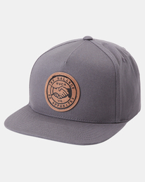 0 Truce - Cap for Men Gray Z5CPRPRVF1 RVCA