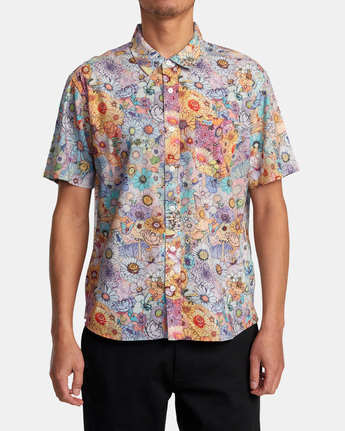 Sage Vaughn x RVCA - Short Sleeve Shirt for Men  AVYWT00487