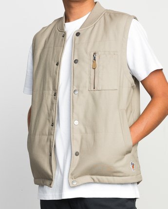 6 TOY MACHINE VEST  F1JKGDRVF7 RVCA