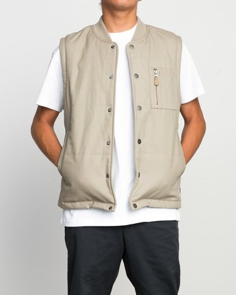 1 TOY MACHINE VEST  F1JKGDRVF7 RVCA