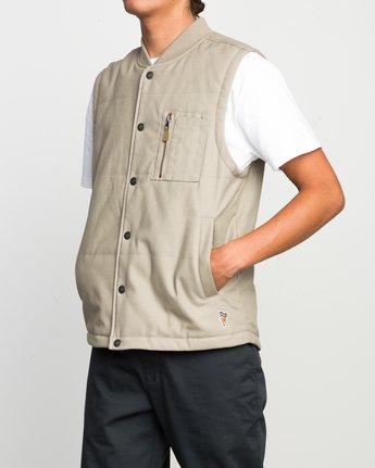 2 TOY MACHINE VEST  F1JKGDRVF7 RVCA