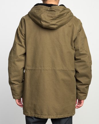 4 GROUND CONTROL PARKA  F1JKRJRVF7 RVCA