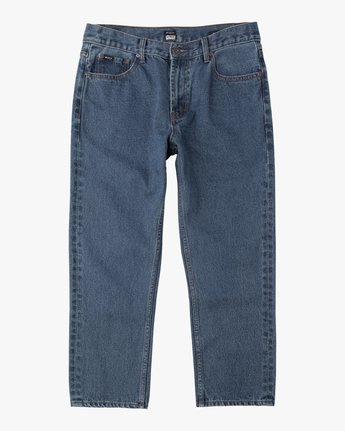 6 FLOOD DENIM NO WAVE  F1PNRERVF7 RVCA