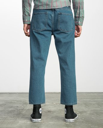 3 FLOOD DENIM NO WAVE  F1PNRERVF7 RVCA