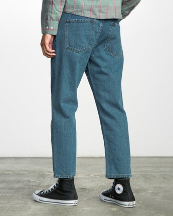2 FLOOD DENIM NO WAVE  F1PNRERVF7 RVCA