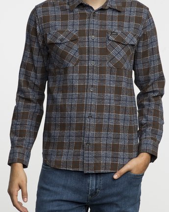 1 THAT'LL WORK FLANNEL LS  F1SHGARVF7 RVCA