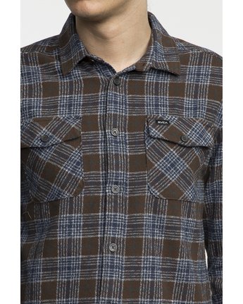 3 THAT'LL WORK FLANNEL LS  F1SHGARVF7 RVCA