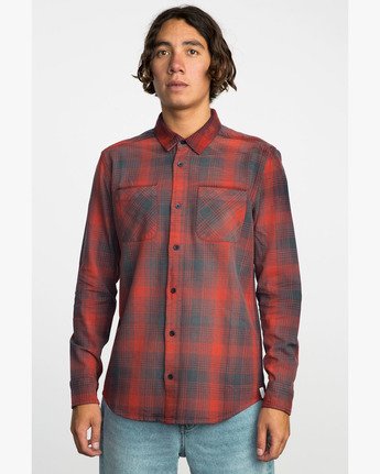 1 NEUTRAL PLAID LS  F1SHRNRVF7 RVCA