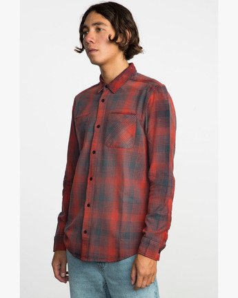 2 NEUTRAL PLAID LS  F1SHRNRVF7 RVCA