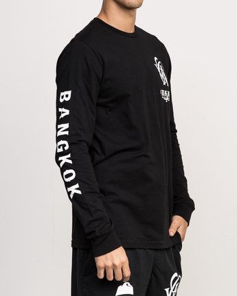 3 MISTER CARTOON CITY SLEEVES  F4LSMARVF7 RVCA