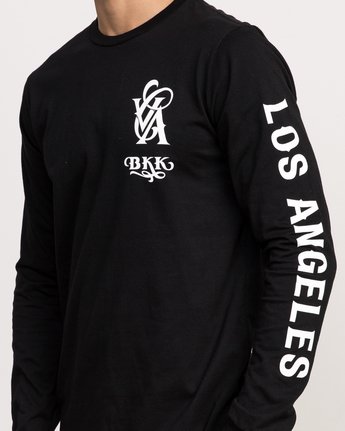 4 MISTER CARTOON CITY SLEEVES  F4LSMARVF7 RVCA