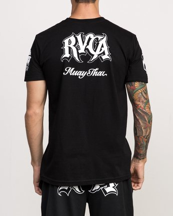 5 MISTER CARTOON FIGHT TEE  F4SSMARVF7 RVCA