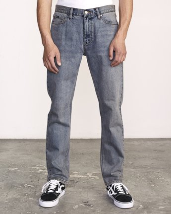 0 Daggers Denim - Slim Fit Denim Jeans for Men Blue L1PNRJRVF8 RVCA