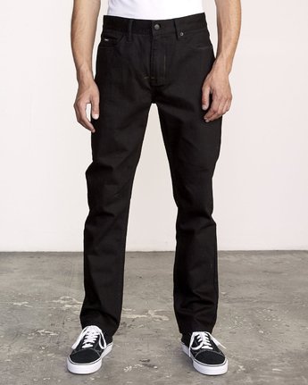 RVCA Mens Daggers Stretch Denim Jean