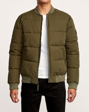 quilted jacket bomber