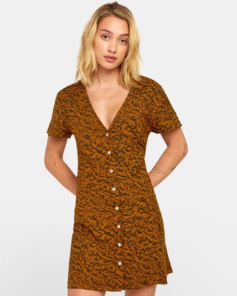 casual button up dress