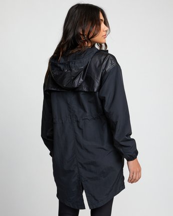 RVCA womens Matte Shine Parka