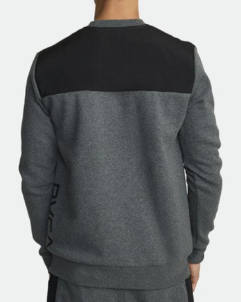 RVCA Mens Hybrid Crew Sweatshirt