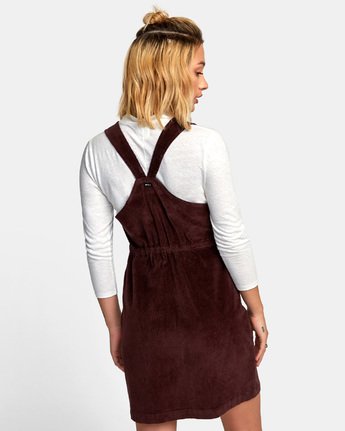 black corduroy jumper dress