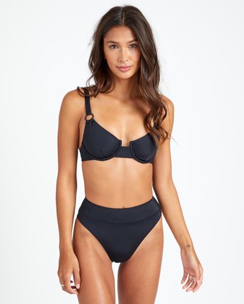 underwire bikini black