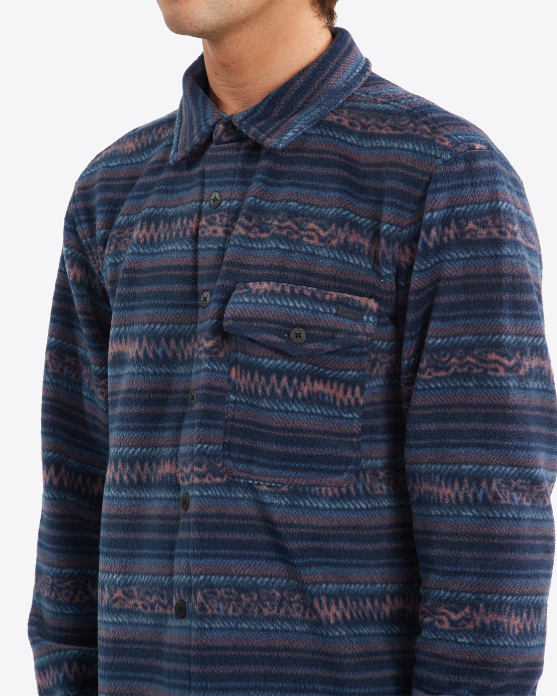 billabong fleece flannel