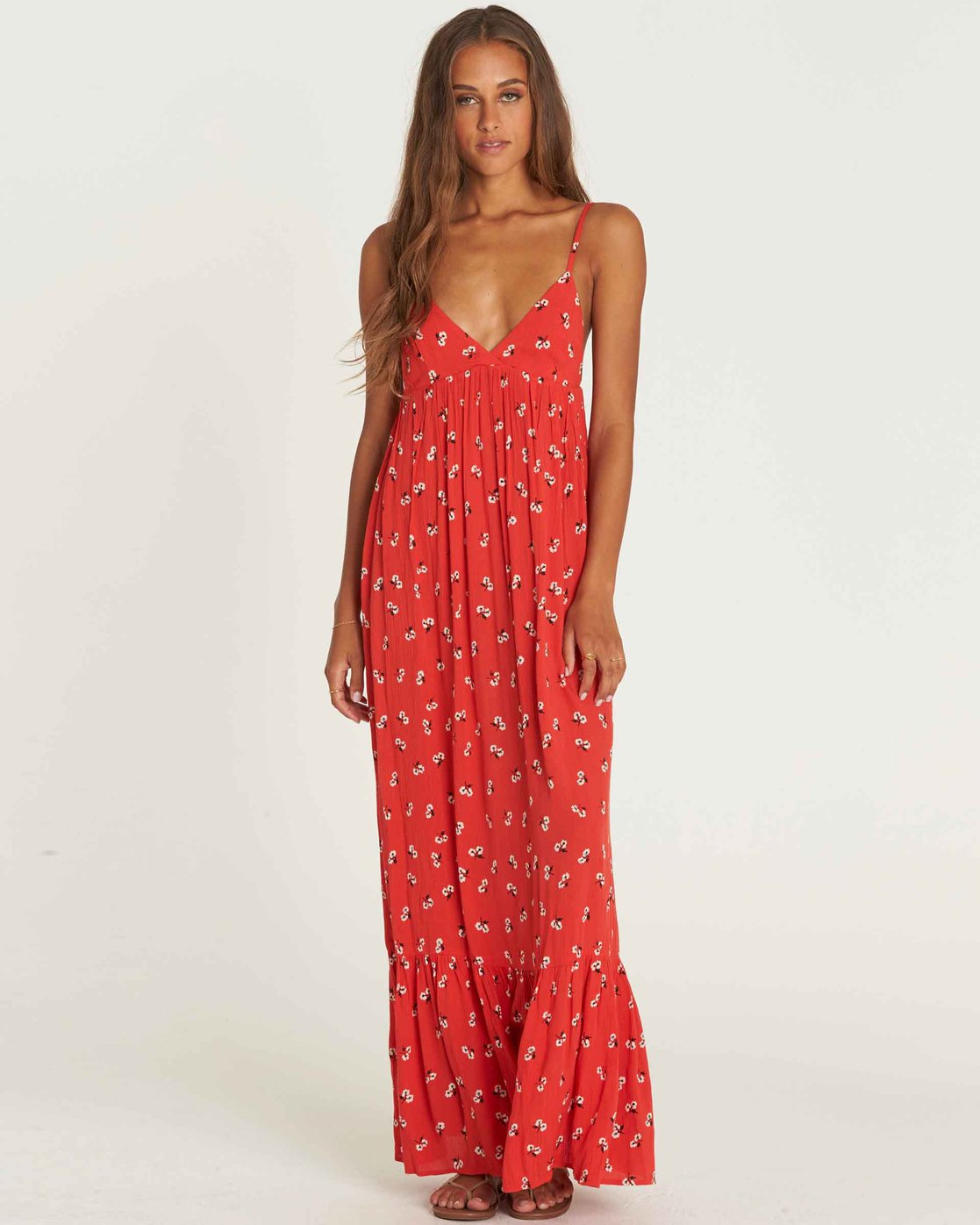 billabong red dress