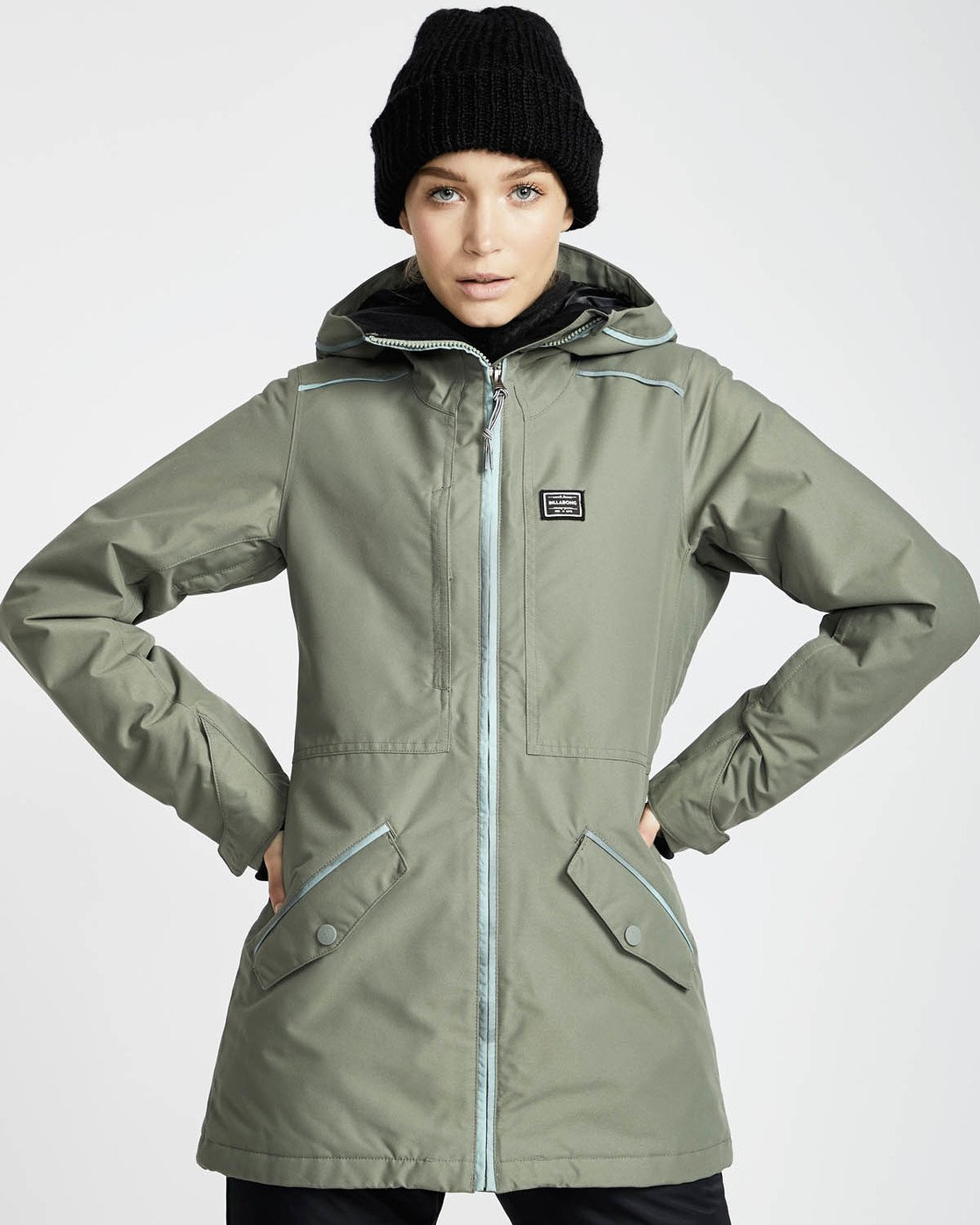 snowboard jacket with snow skirt