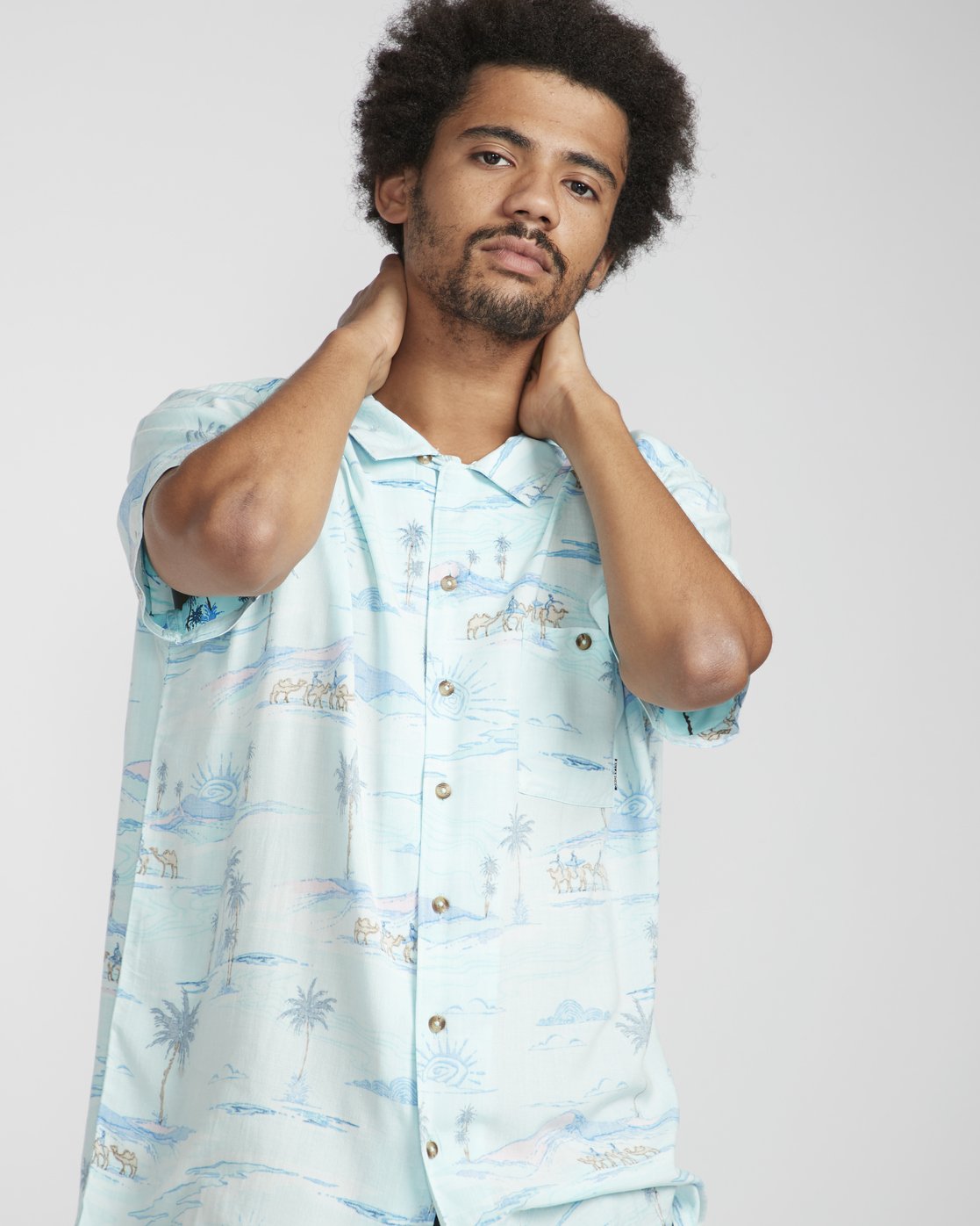 billabong vacay print shirt