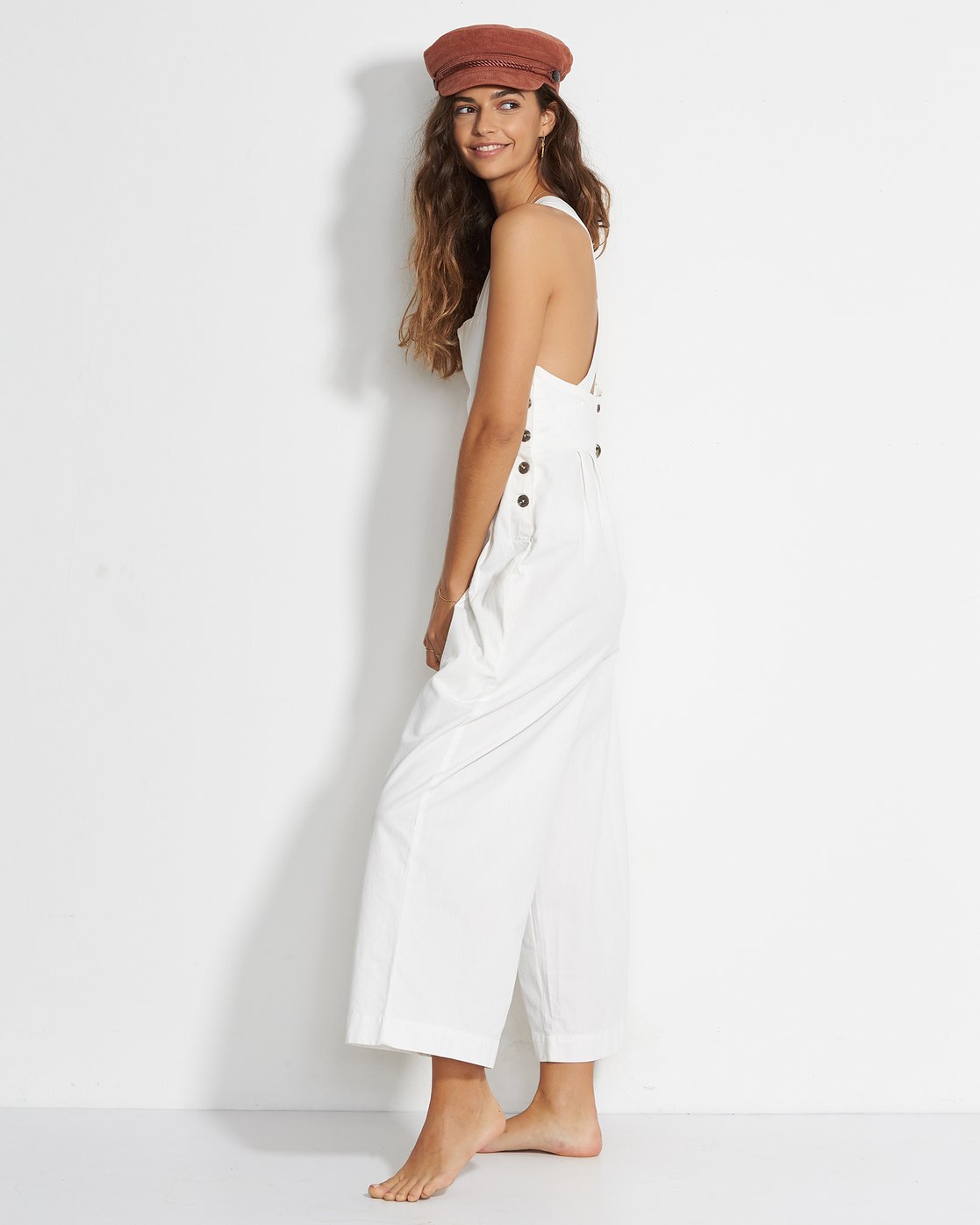 billabong white romper