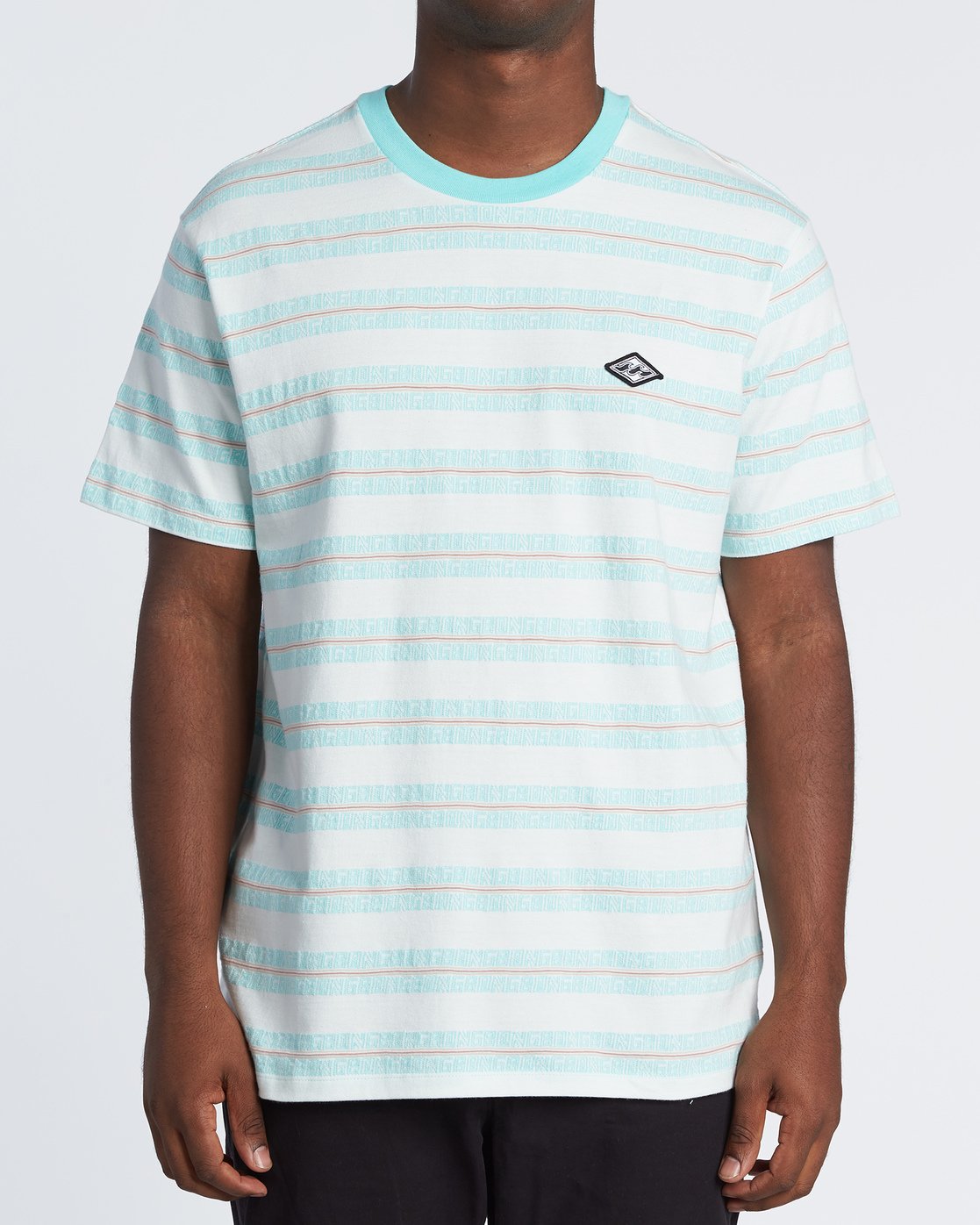 billabong striped t shirt