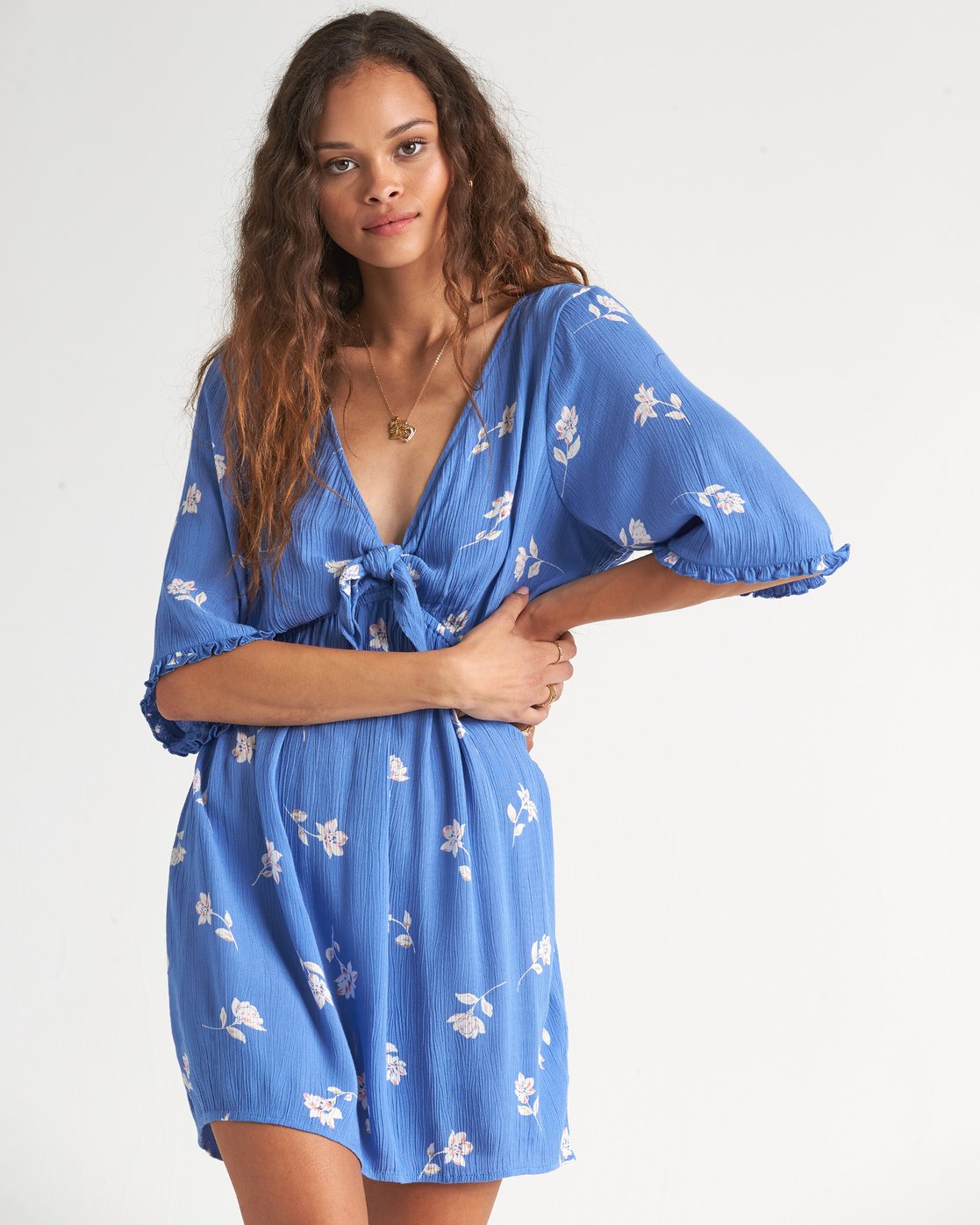 Gone Skippin - Floral Mini Dress for 
