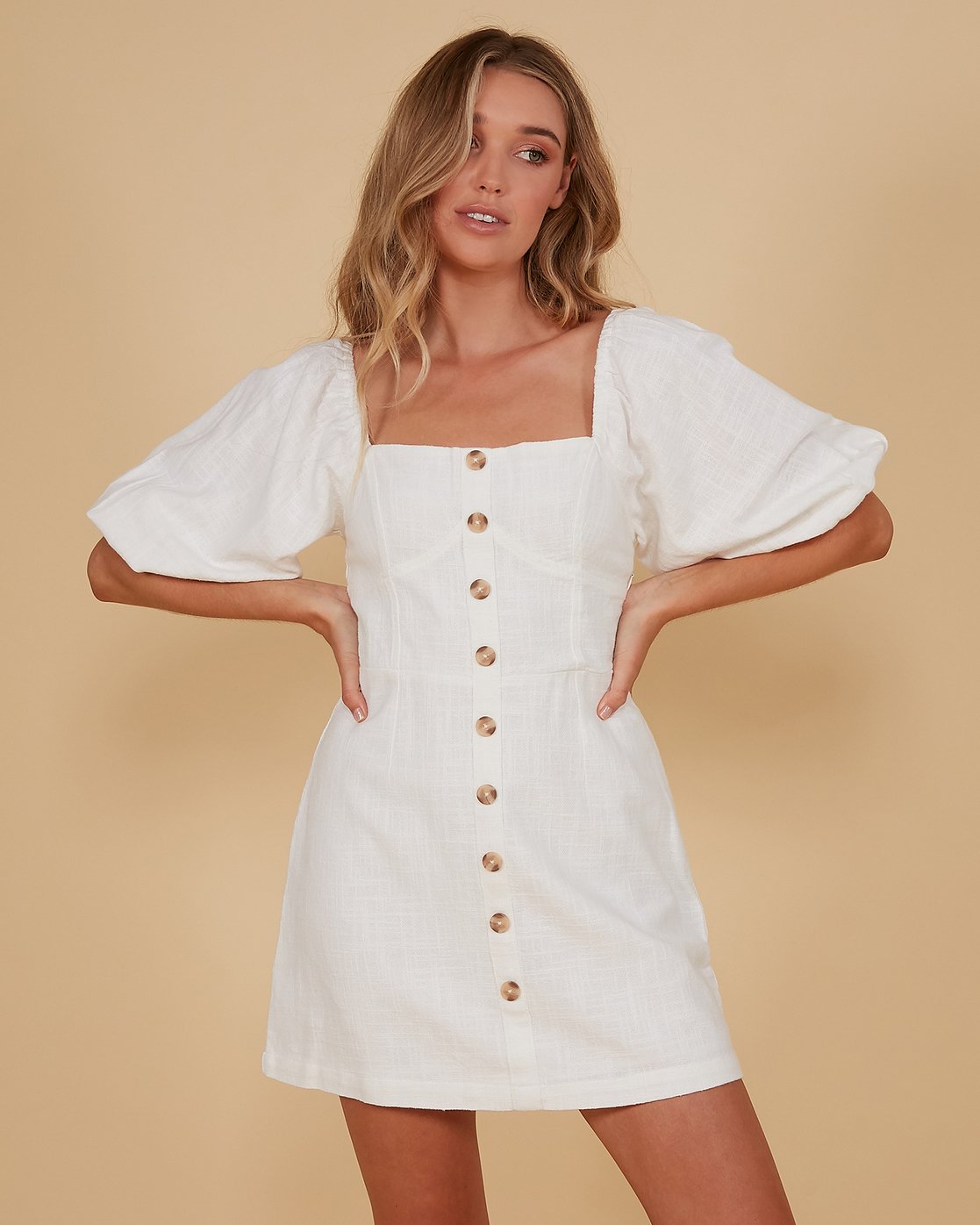 billabong white sand dress