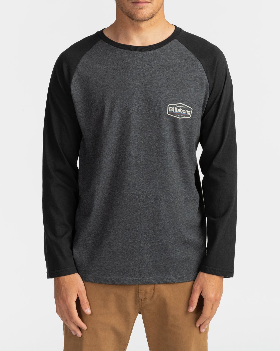 billabong mens long sleeve t shirts