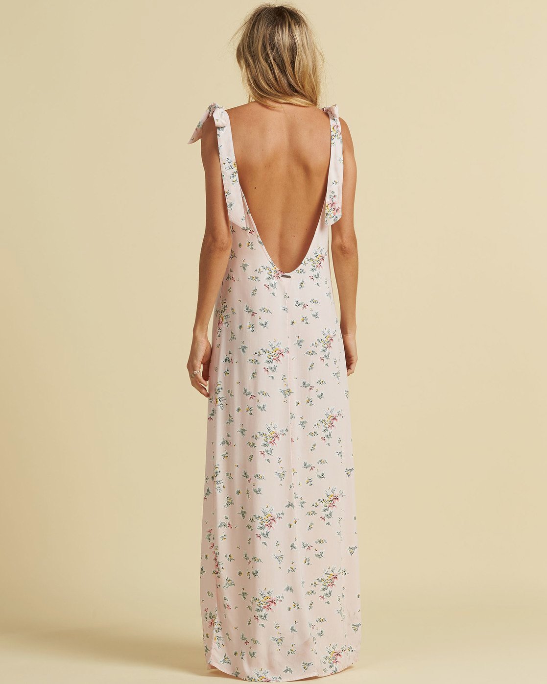 salty blonde beach party maxi dress