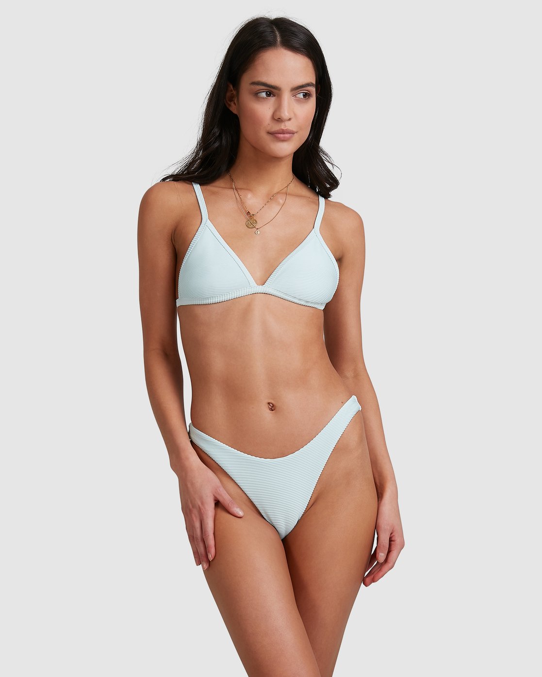 billabong tanlines fixed tri bikini top