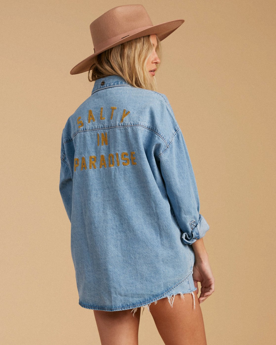 billabong feeling salty denim shirt