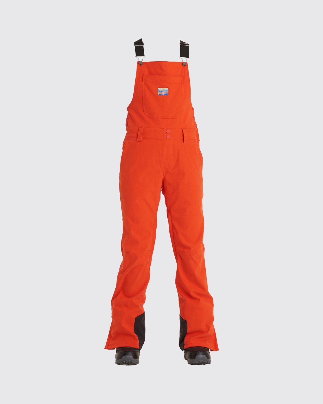 womens orange snow pants