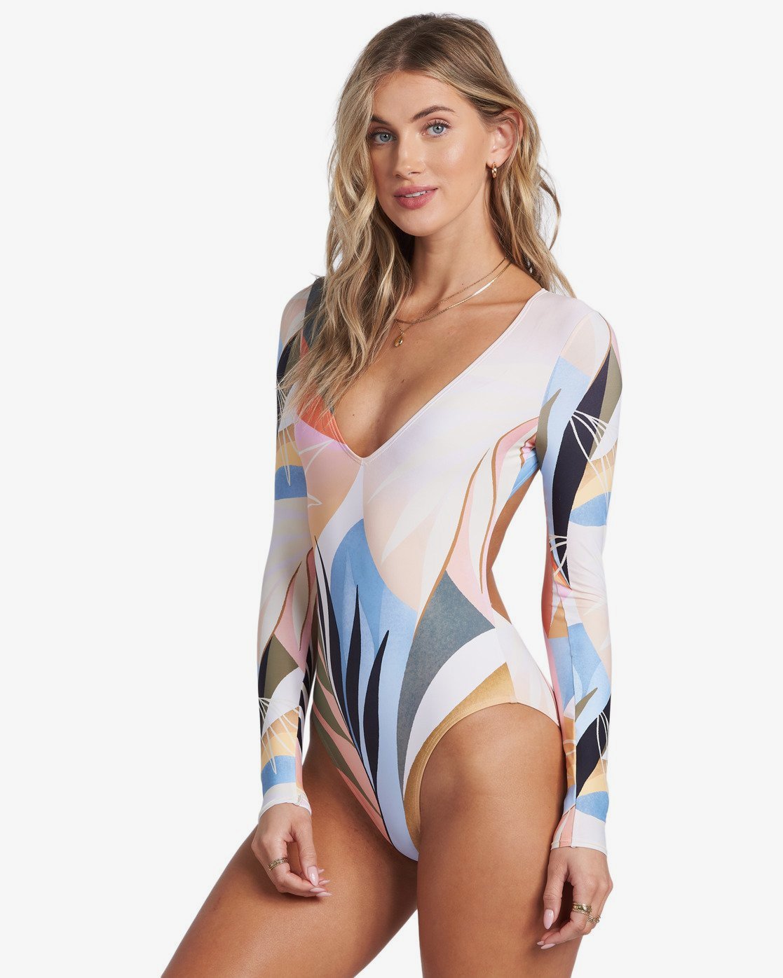 billabong last rays long sleeve swimsuit