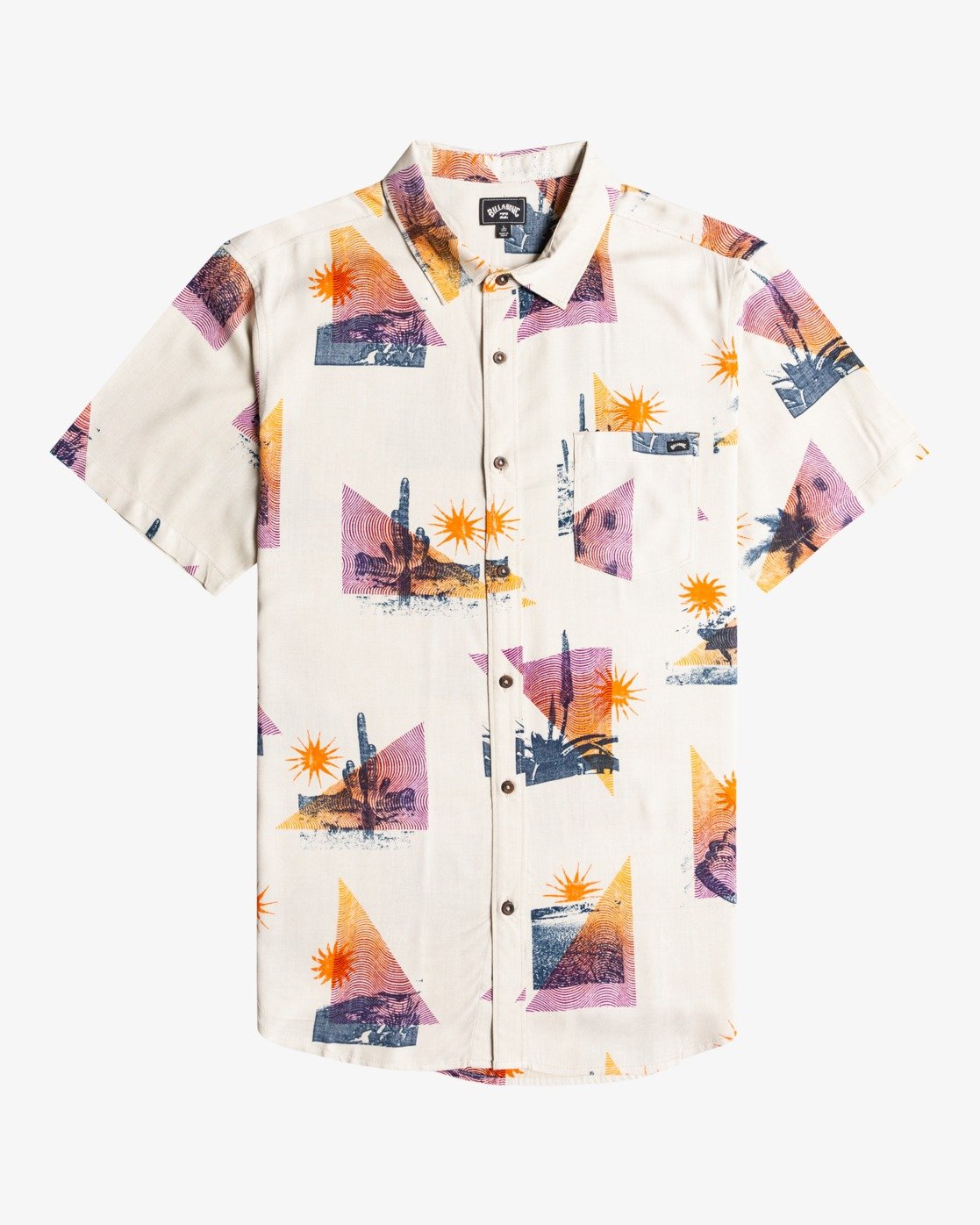 billabong mens short sleeve shirts