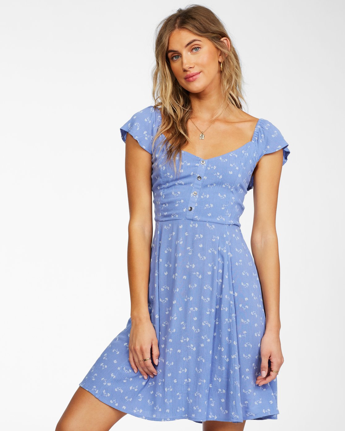 billabong blue dress