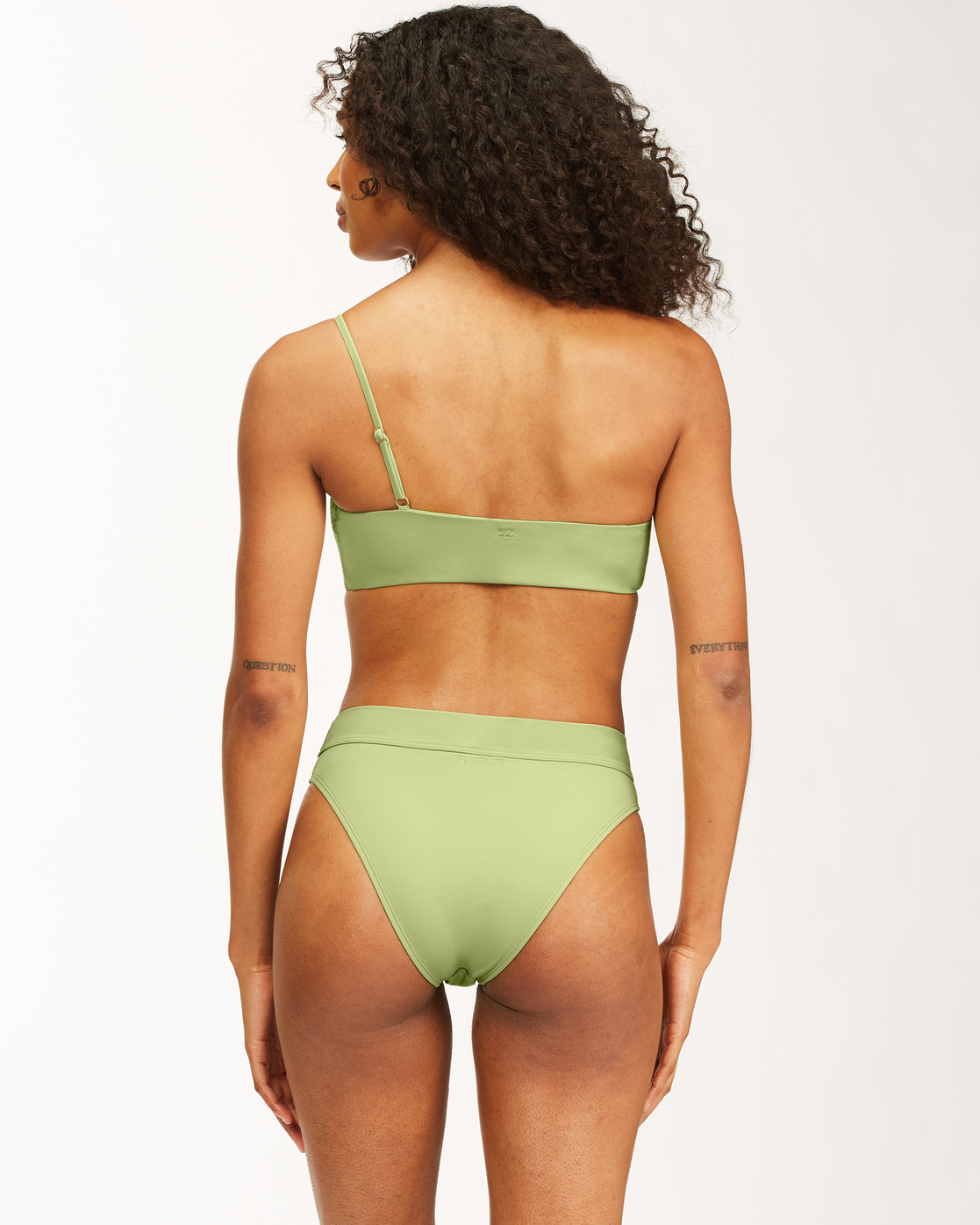 sol searcher one shoulder bikini top