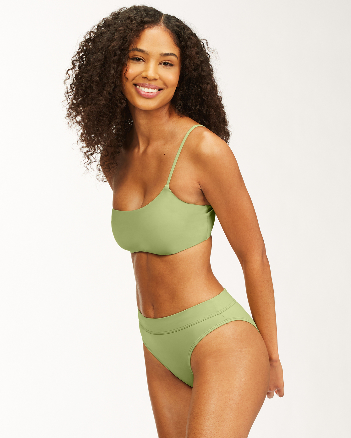 sol searcher one shoulder bikini top