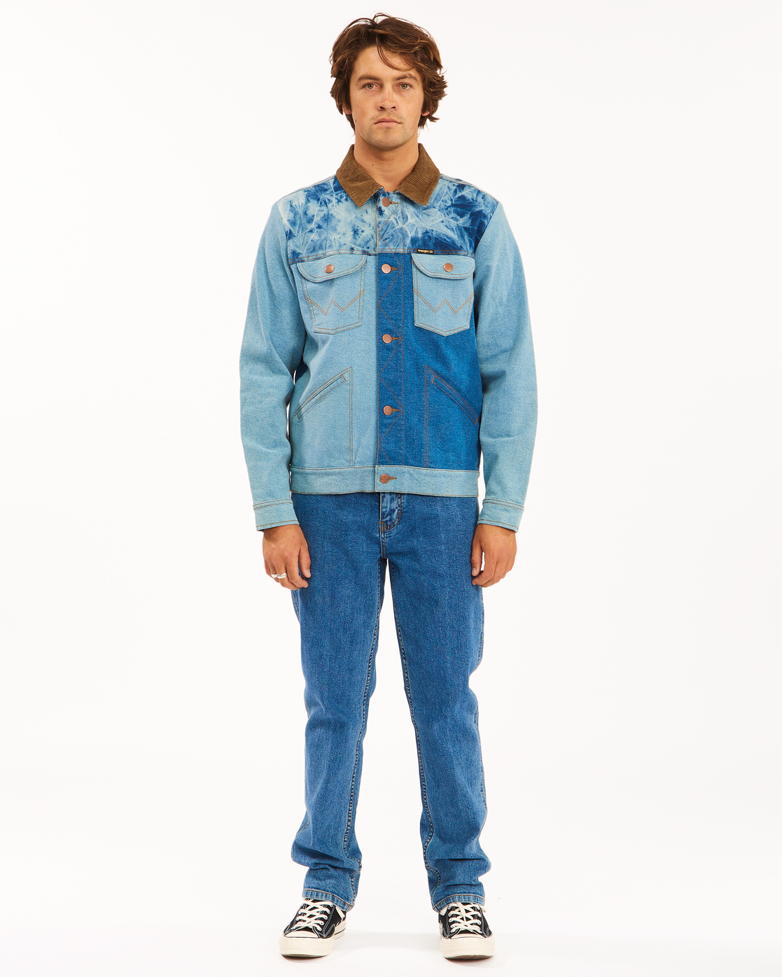 wrangler fr denim jacket