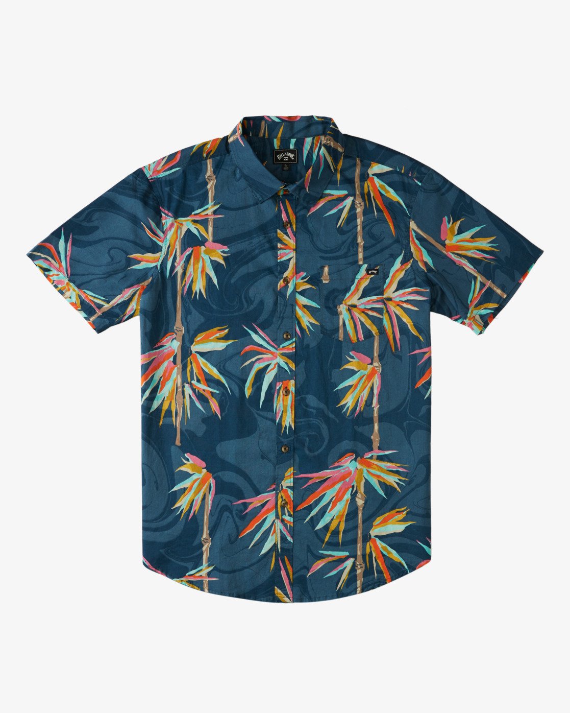 sundays floral short sleeve shirt