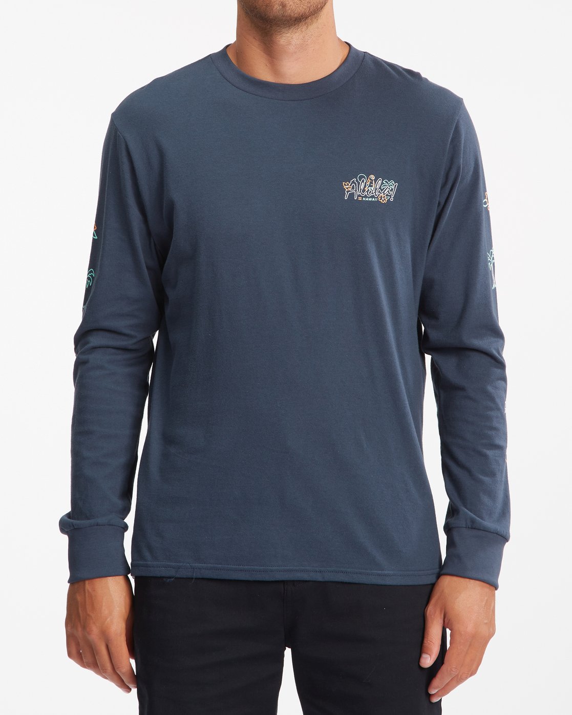 billabong mens long sleeve t shirts