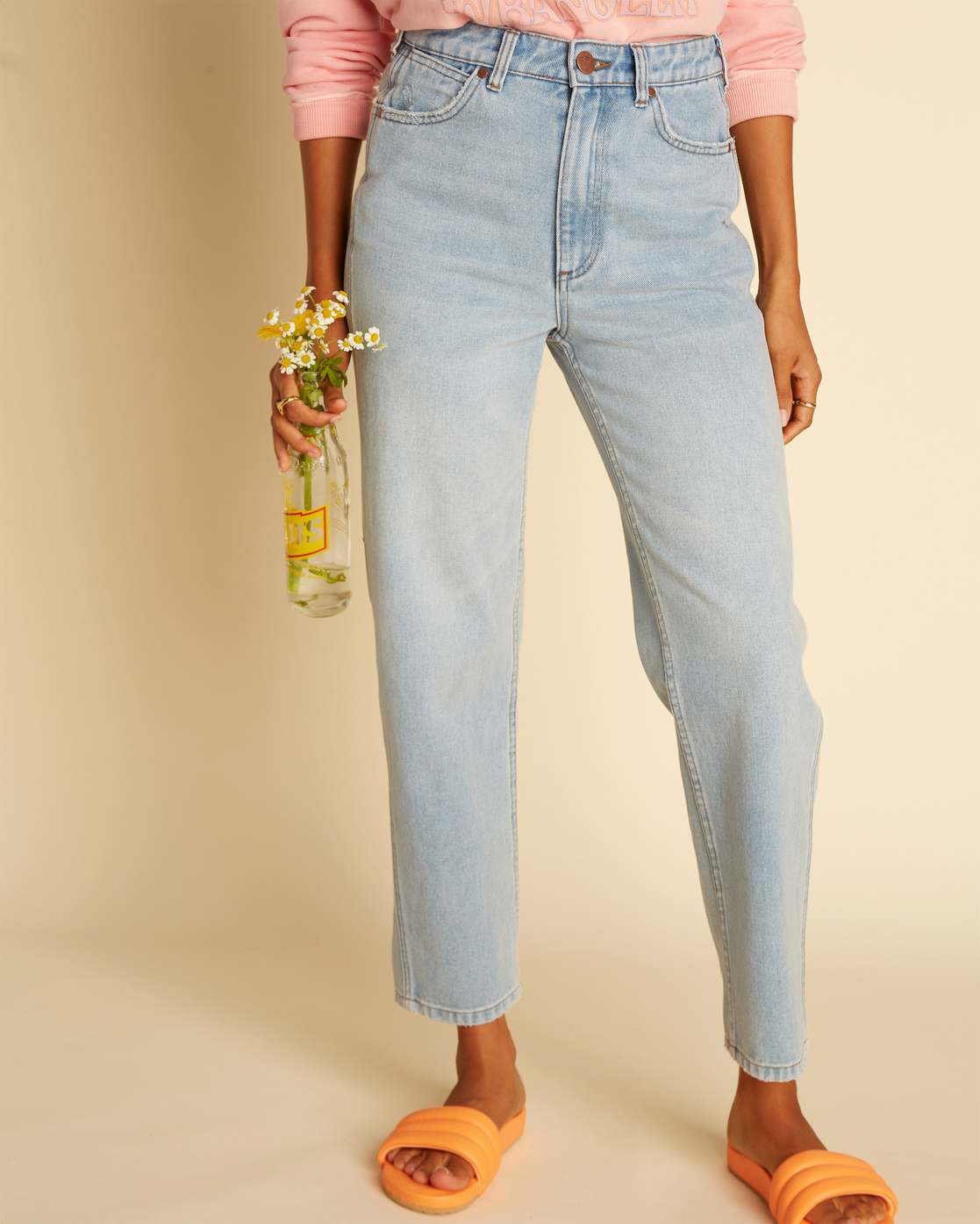 wrangler high rise jeans for women