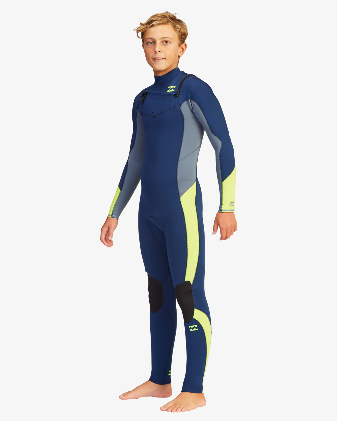 3/2mm Absolute - Traje de Surf con Cremallera en el Pecho para Chicos  Z43B13BIF1 | Billabong