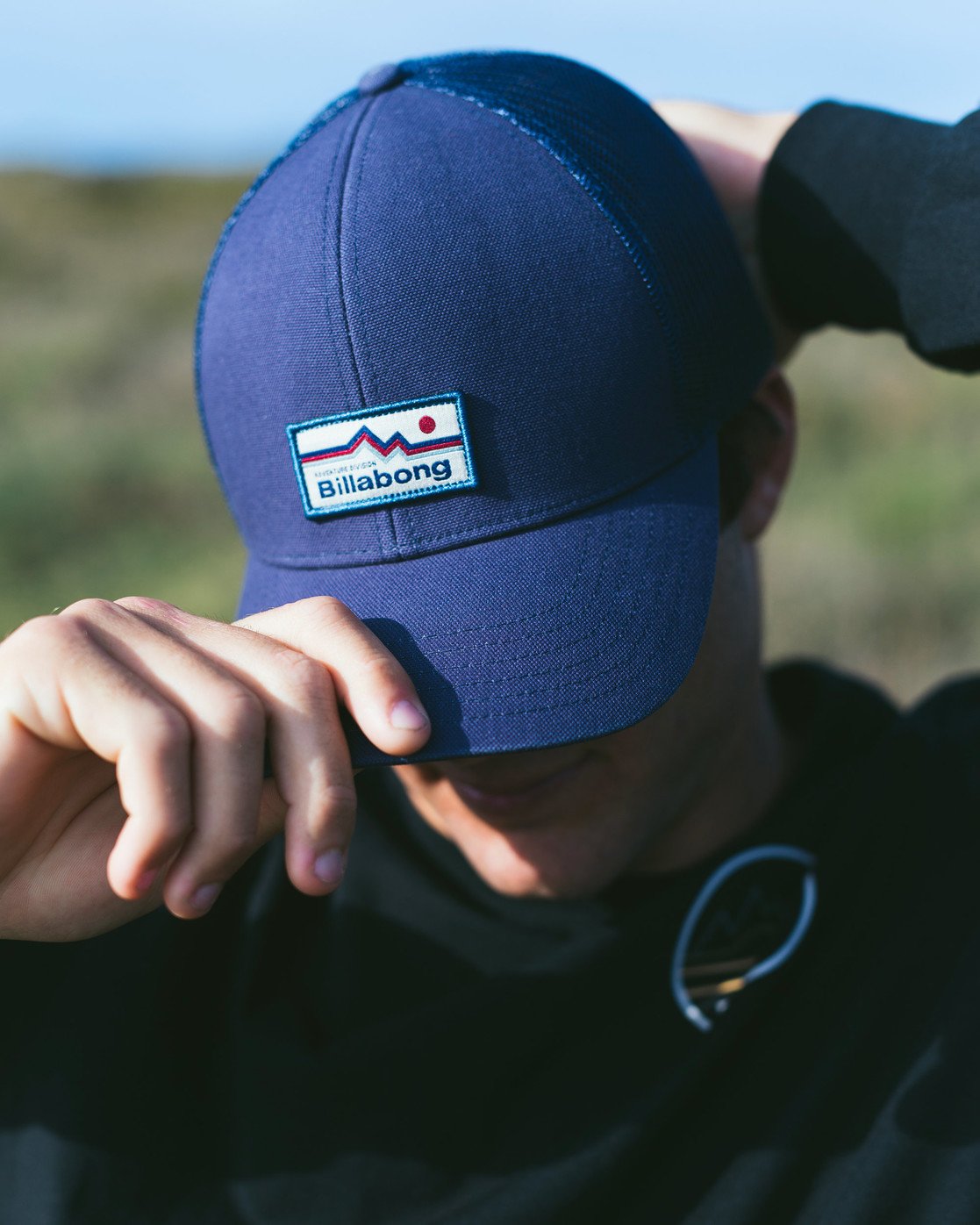 billabong walled trucker cap